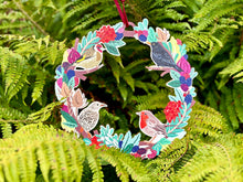 Load image into Gallery viewer, Birds &amp; Berries Christmas Wreath
