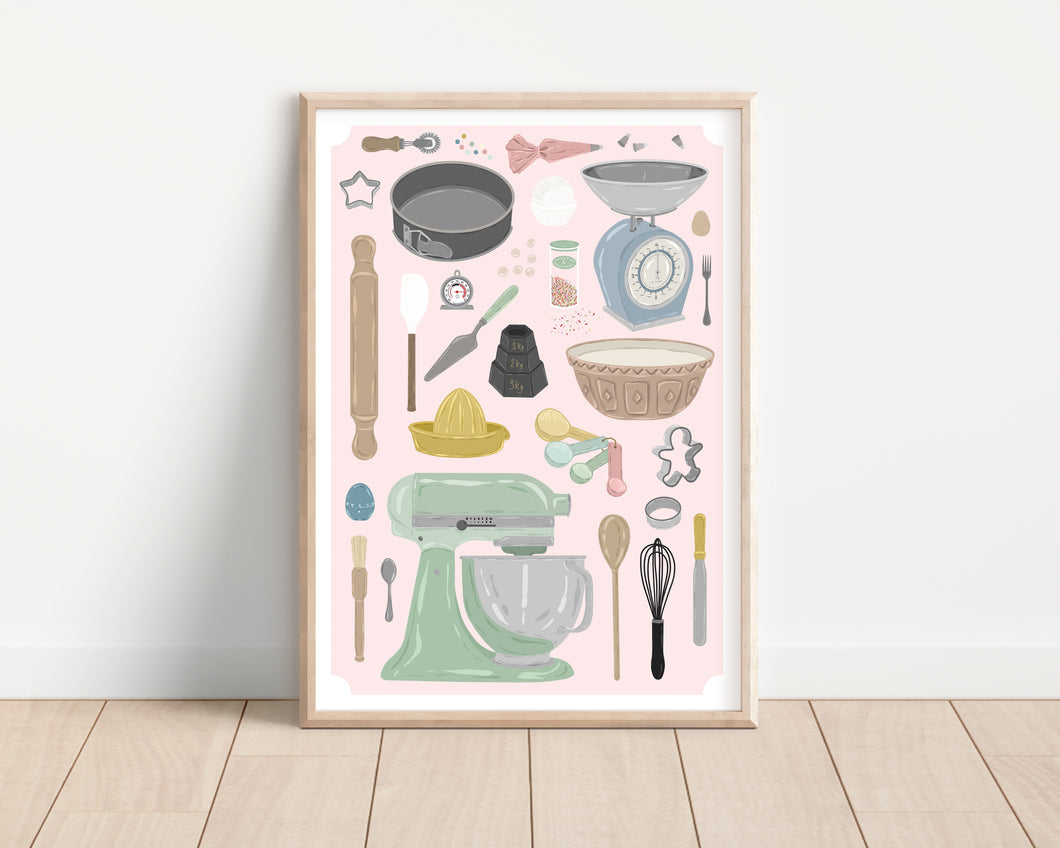 The Baking Cupboard Print