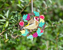 Load image into Gallery viewer, Goldfinch &amp; Figs Christmas Decoration
