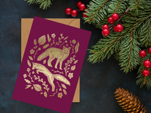 Load image into Gallery viewer, Pack of 4 Foiled Christmas Cards
