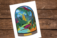 Load image into Gallery viewer, The Age of the Dinosaurs Bell Jar Print
